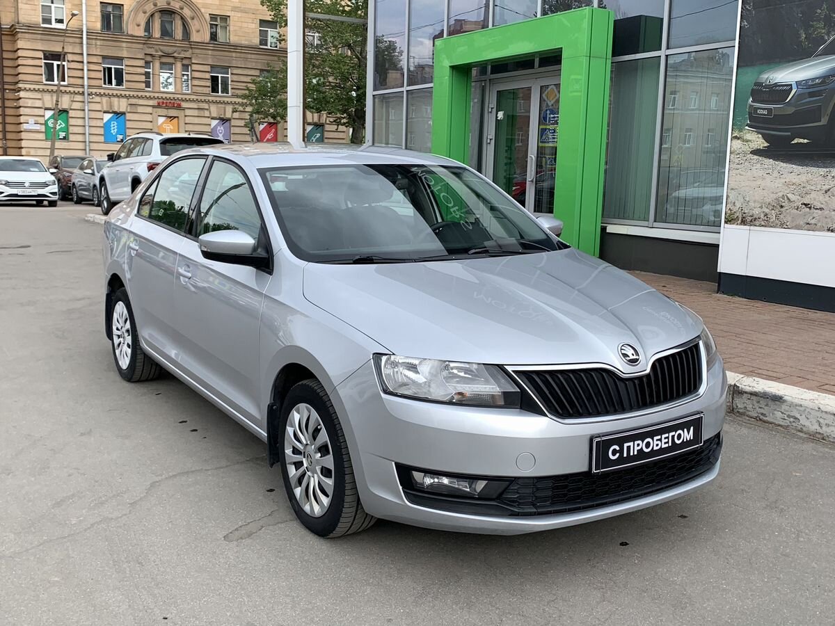 Skoda Rapid 2018 г.в. с пробегом 89000 км, Ambition, серебристый - 1 299  000 ₽ (id 5851724) | Авто Премиум