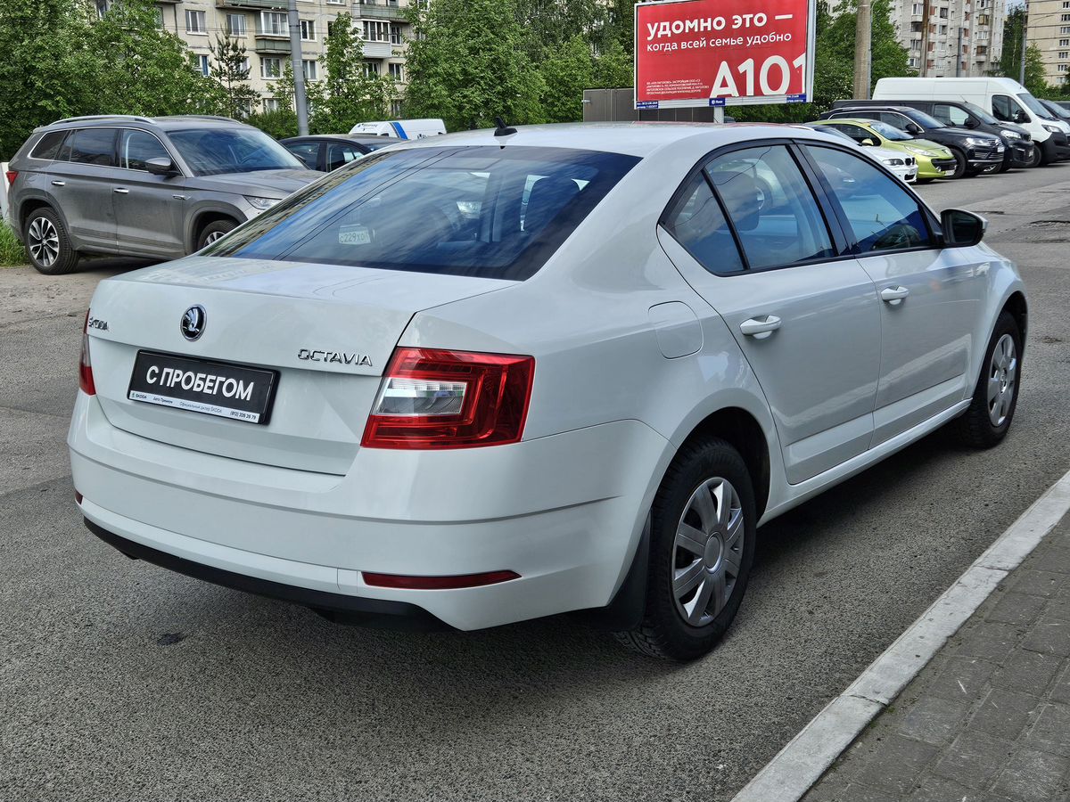 Skoda Octavia 2017 г.в. с пробегом 106000 км, Active, белый - 1 699 000 ₽  (id 5852307) | Авто Премиум