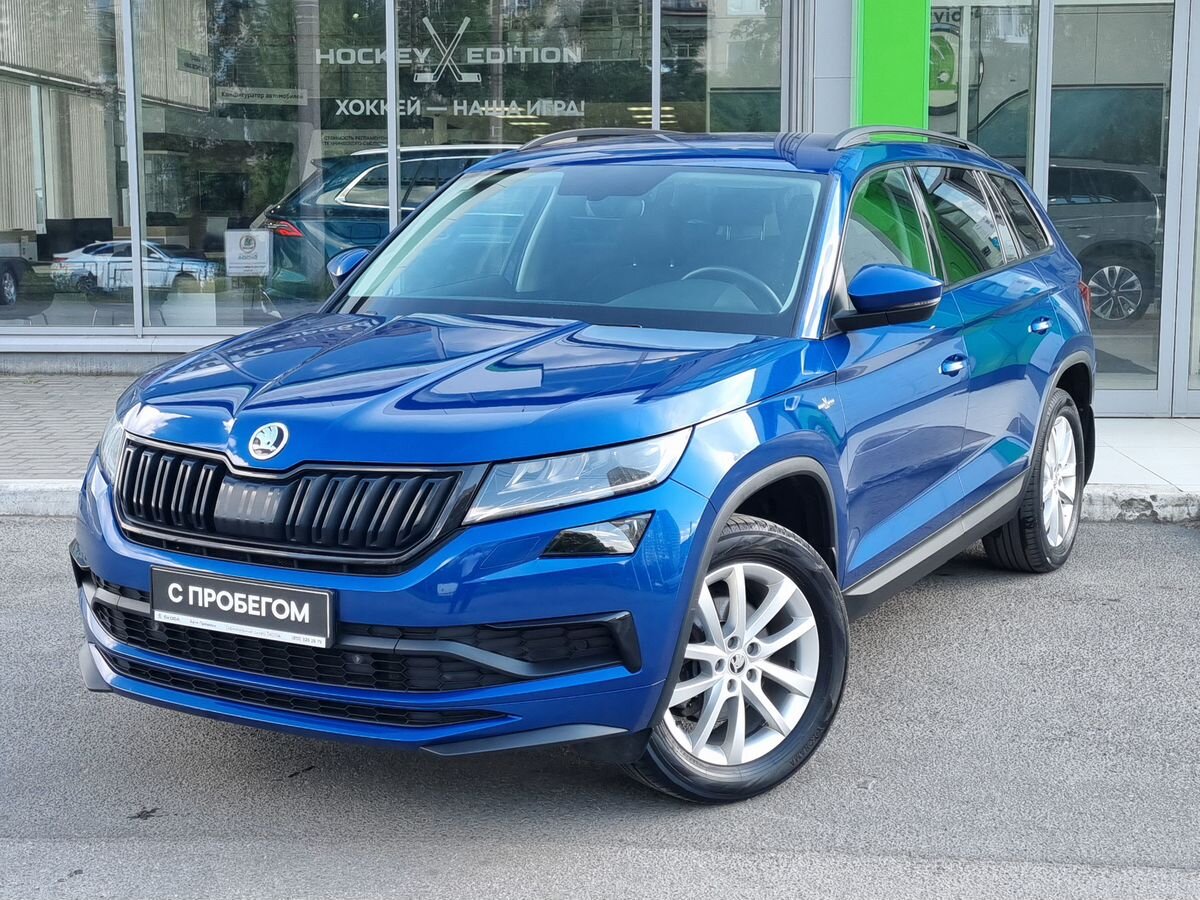 Skoda Kodiaq 2019 г.в. с пробегом 85449 км, Hockey Edition, синий - 3 199  000 ₽ (id 5876742) | Авто Премиум