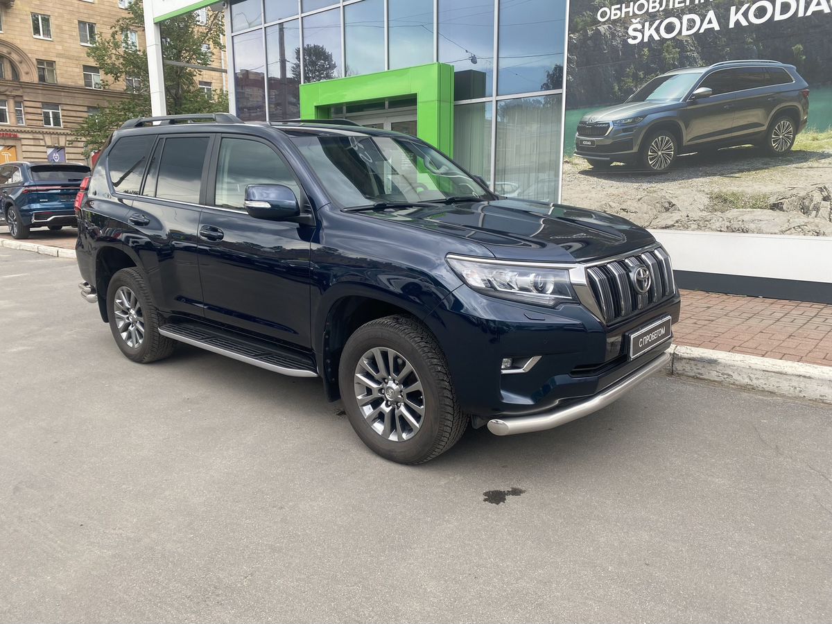 Toyota Land Cruiser Prado 2018 г.в. с пробегом 144000 км, Элеганс, синий -  4 600 000 ₽ (id 5881231) | Авто Премиум