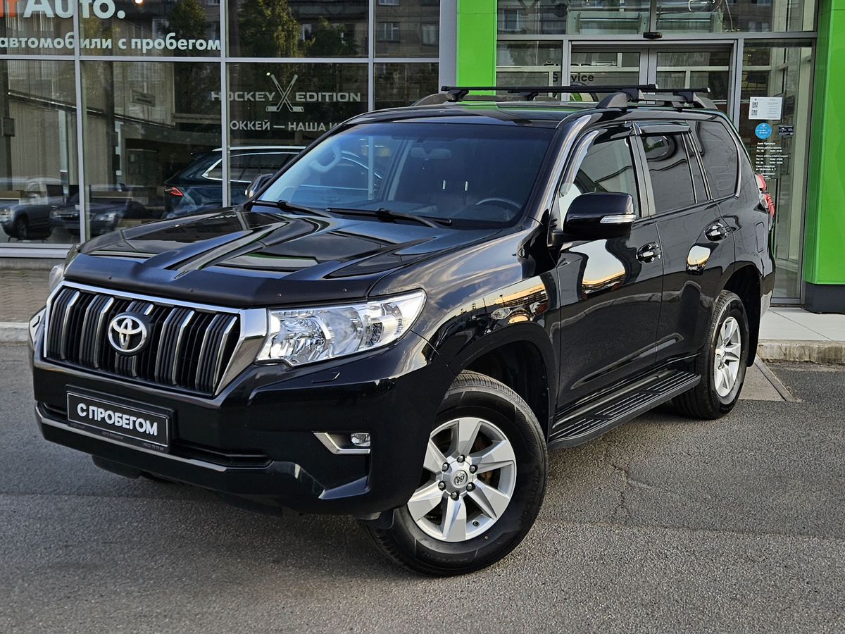 Toyota Land Cruiser Prado 2019 г.в. с пробегом 191000 км, черный - 4 759  000 ₽ (id 5888802) | Авто Премиум