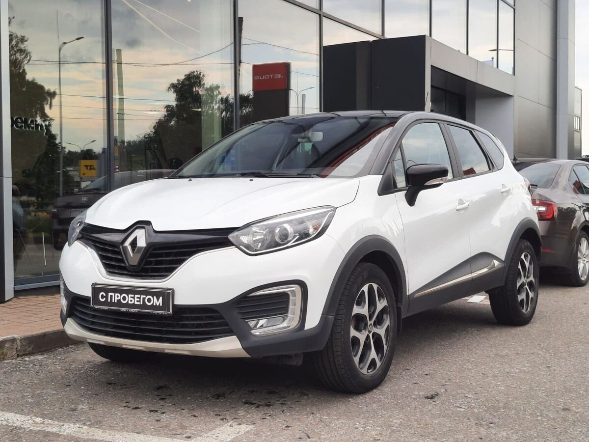 Renault Kaptur 2018 г.в. с пробегом 61000 км, белый - 1 725 000 ₽ (id  5900834) | Авто Премиум