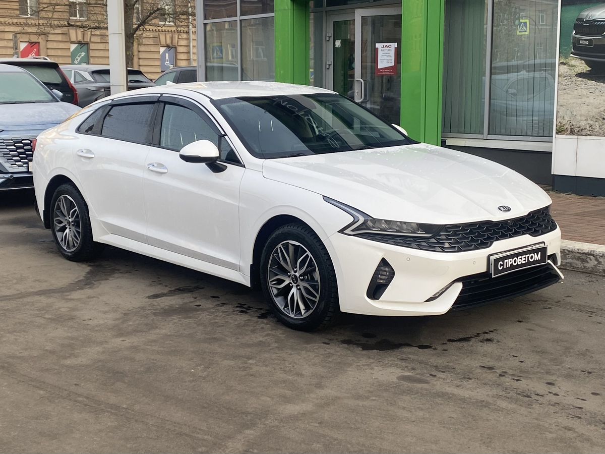 Kia K5 2020 г.в. с пробегом 105000 км, Prestige (2020-2021), белый - 2 599 ...